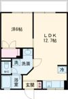 シティハイムミヤハラの間取り画像