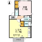 ユーポエムの間取り画像