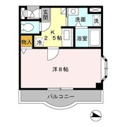 岩田マンションの間取り画像