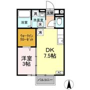 サンライフ八柳 Bの間取り画像
