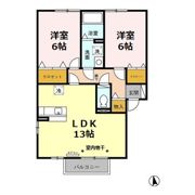 グレイスコート Ⅰの間取り画像