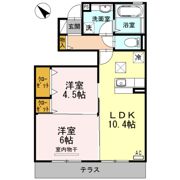 コンフォーティア三城の間取り画像