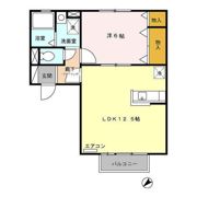 ドミール八橋の間取り画像