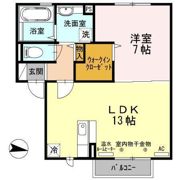 アネックス惣Ⅱの間取り画像