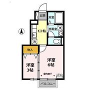 ルーヴルコートの間取り画像