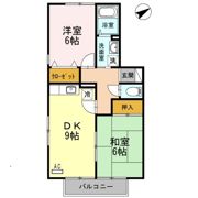 コスモス B棟の間取り画像