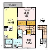 LIVIN'ON EASTの間取り画像
