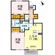 アヴァンティ Aの間取り画像