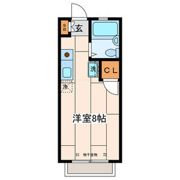 コーポ田中の間取り画像