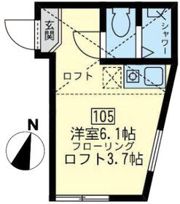ユナイト金沢八景セシル・パウエルの間取り画像