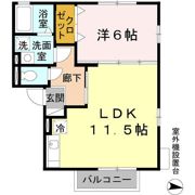 ゴマリ ジャーディンの間取り画像