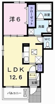 コンコルド ラ ファイエットⅠの間取り画像