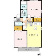 レフィナード鶴ヶ峰 Ⅲの間取り画像