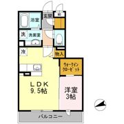 ディアコートの間取り画像