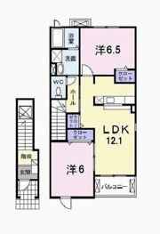 カーサ セレノの間取り画像