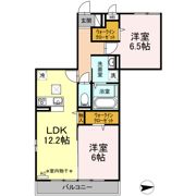 アンソレイエの間取り画像