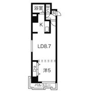 パークヒルズ平岸310の間取り画像