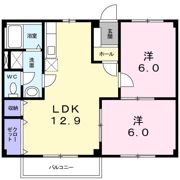 ブランドール土谷Ⅱの間取り画像