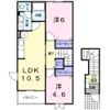 ブルージュ・メゾンAの間取り画像