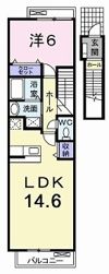 カーサ・デ・北在家の間取り画像
