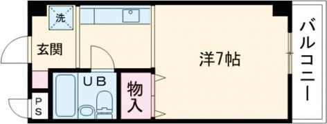 メゾン春Ⅲ番館の間取り画像