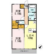 エスパシオ踊場の間取り画像