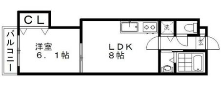サンセットビューMの間取り画像