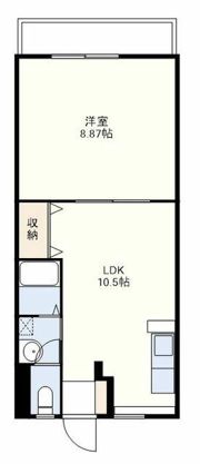 ベルメゾン大塔の間取り画像