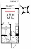 ハーミットクラブハウスプティバッセIIの間取り画像