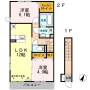 Solare不動丸の間取り画像