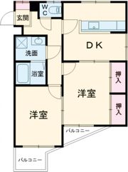 松瀬春日ビルの間取り画像