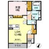 ロイヤルタウン篠山口 A棟の間取り画像