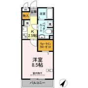 サニーフラット三ツ沢の間取り画像