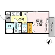 エスポワール南太田の間取り画像