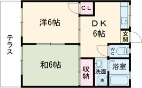 ムラタハイツの間取り画像