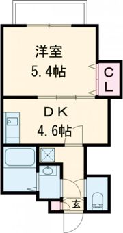 マリンコーポマエダの間取り画像
