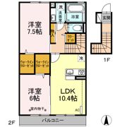 ブルークレール希望ヶ丘の間取り画像