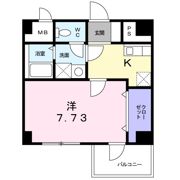 T＆A横浜白金の間取り画像