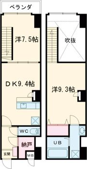 フロンティア佐世保駅前の間取り画像