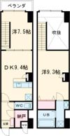 フロンティア佐世保駅前の間取り画像