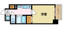 スワンズコート新神戸の間取り画像