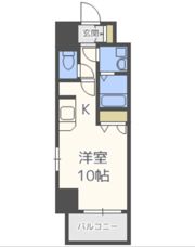 エスリード神戸海岸通の間取り画像