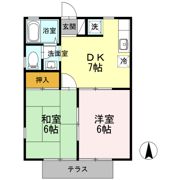 グリーンハイツ Cの間取り画像