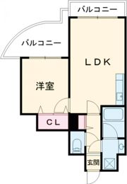 アミーグランコート三宮の間取り画像