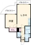 アミーグランコート三宮の間取り画像