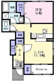 カマール・サヤの間取り画像