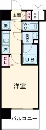 アドバンス神戸プリンスパークの間取り画像