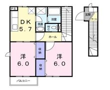 キャピタルT・T Aの間取り画像