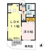 ラーゼンヴィラ Ⅱ棟の間取り画像