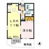 ラーゼンヴィラ Ⅱ棟の間取り画像